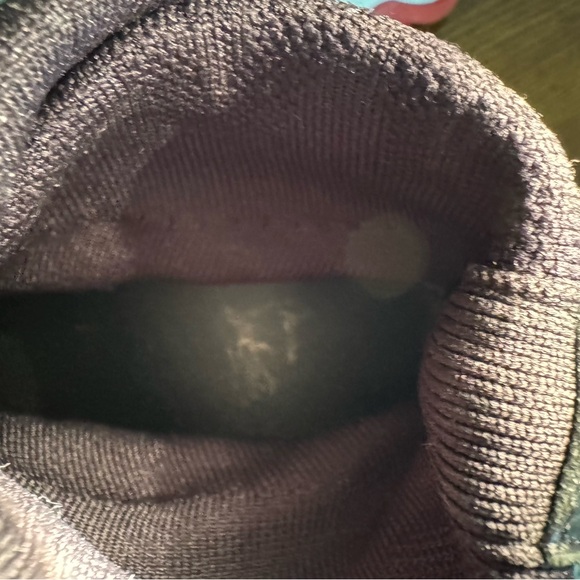 Black and Red Sock Sneakers - Picture 6 of 6